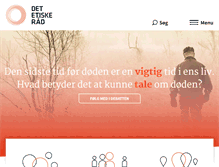 Tablet Screenshot of etiskraad.dk